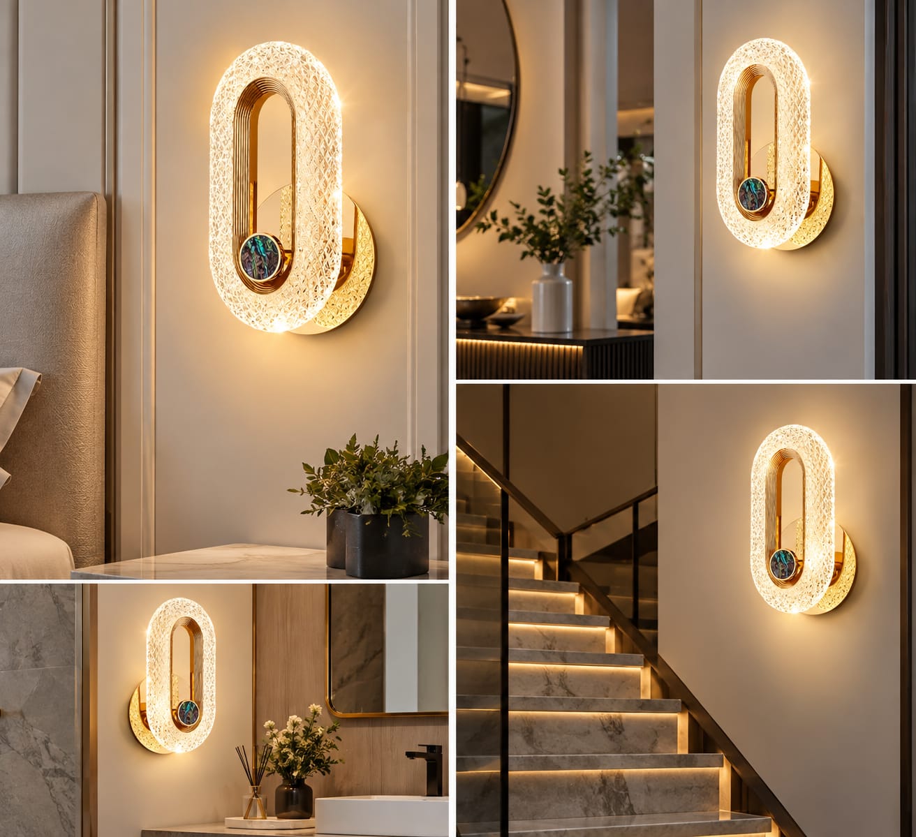Luxe Loop wall light