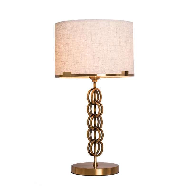 Double Plated Ring Table Lamp