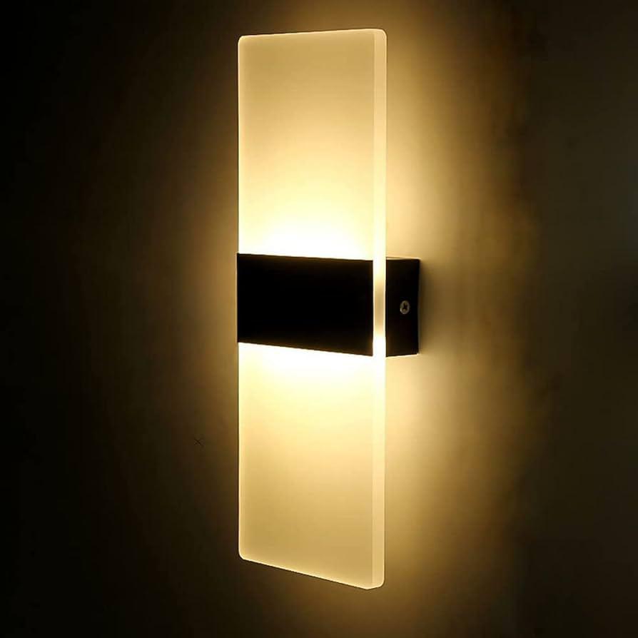 Ultra Thin Rectangle LED Wall Sconce