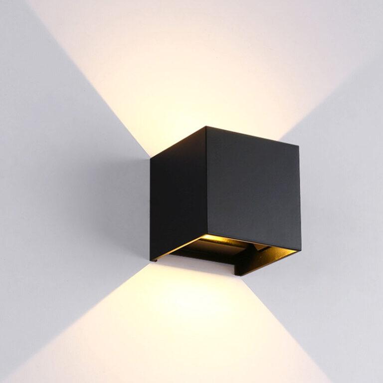 Aluminium Square LED Wall Sconce