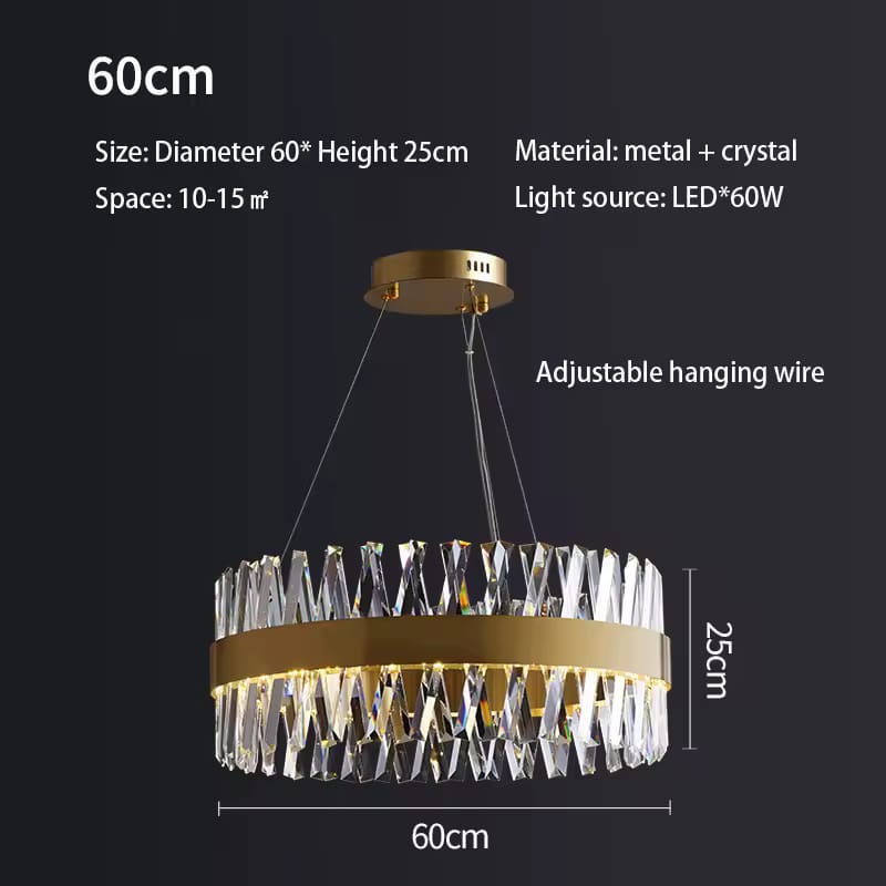 Luxury Crystal Ceiling Fixture